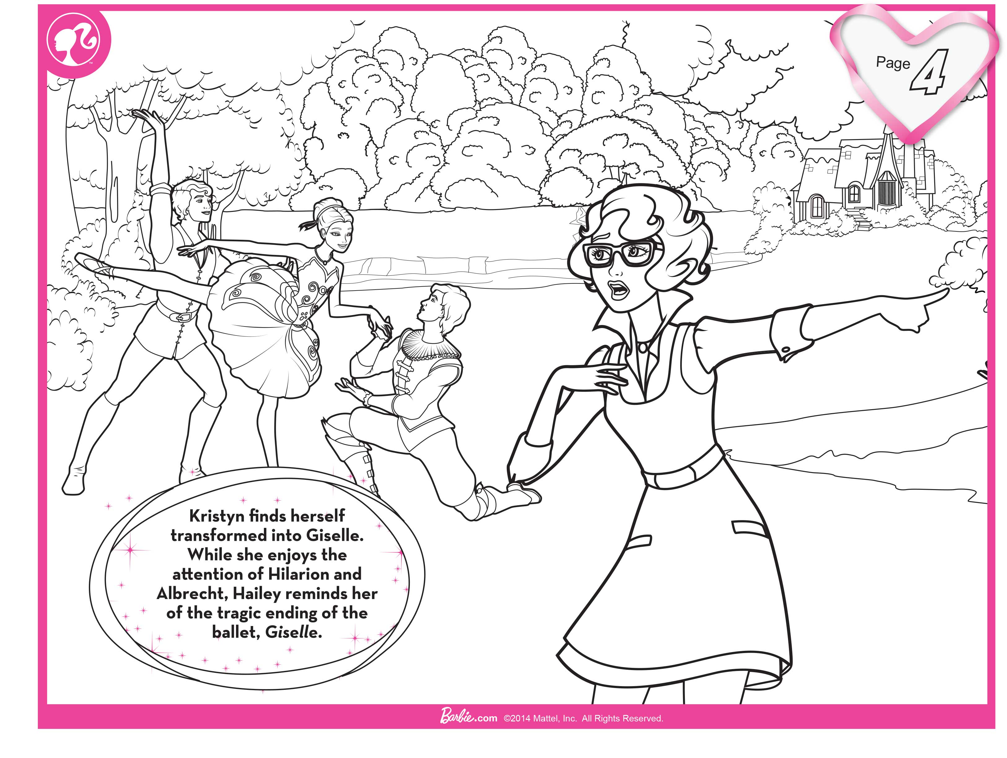 Download fun activities and color-ins to print out and play with Barbie ...