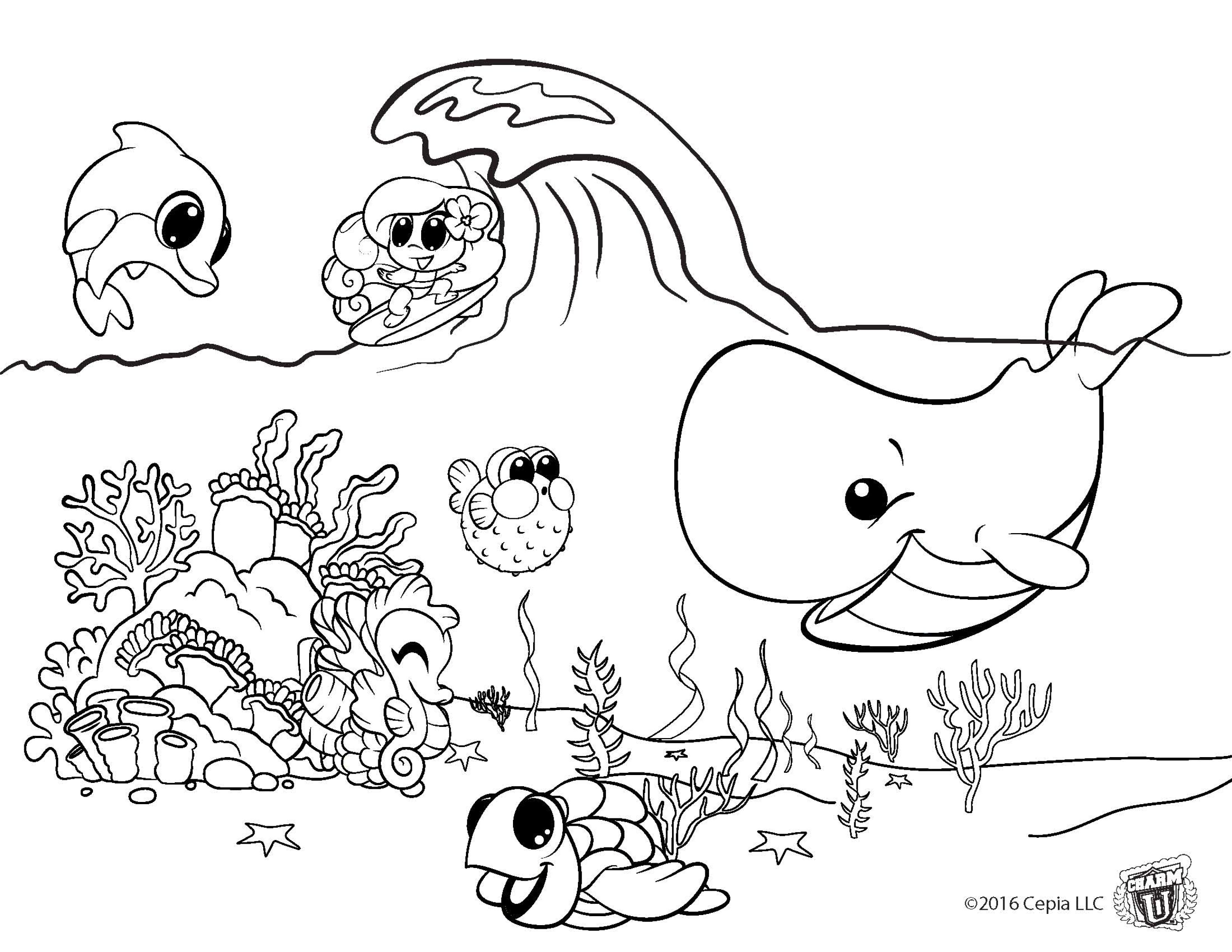 Download fun activities and colorins to print out and play with Charm