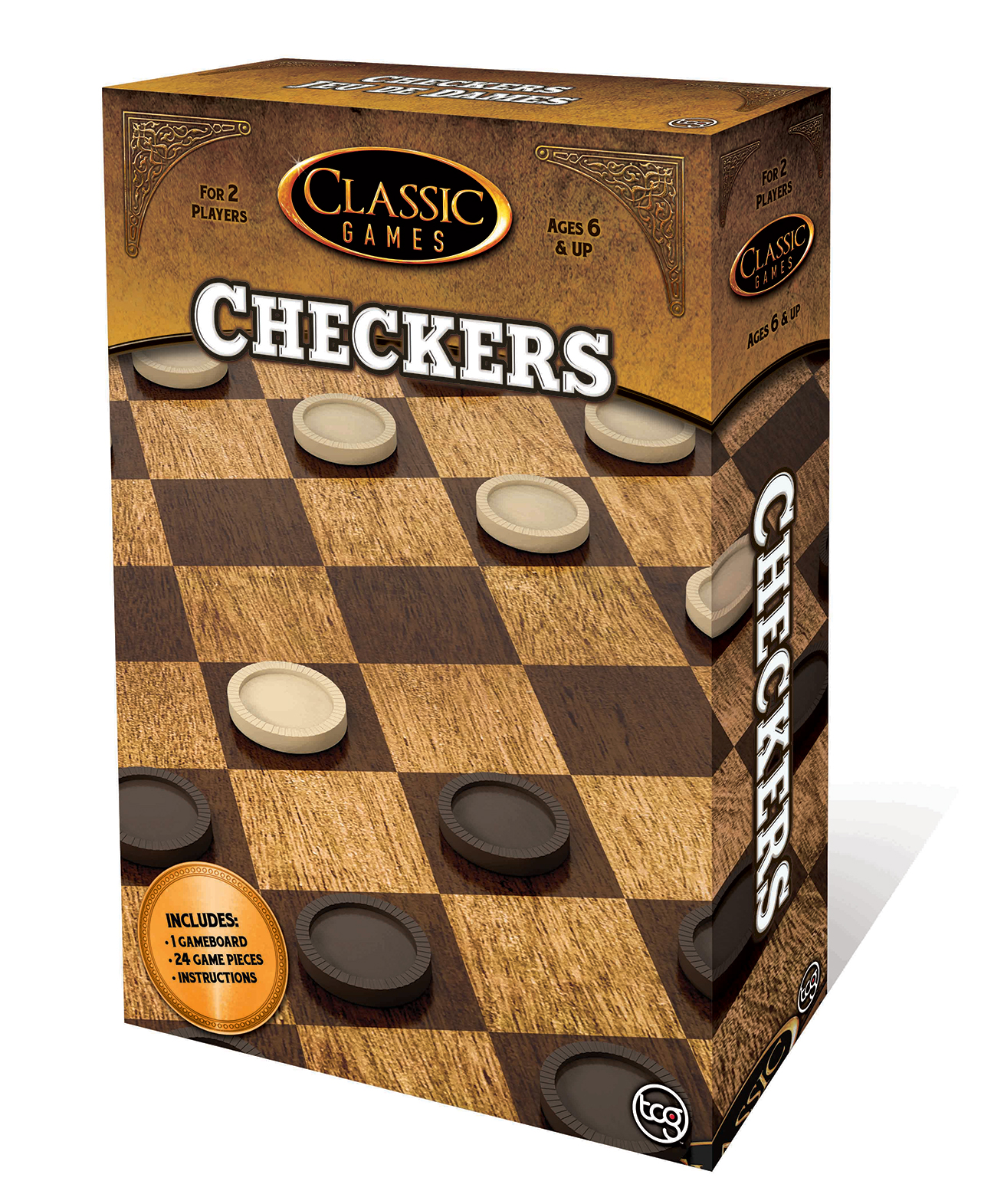 Checkers Board Game Games Prima Toys
