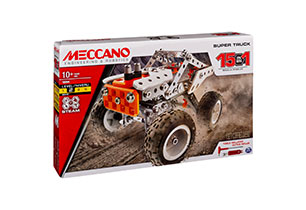 Meccano Multi 15-in-1 Model Set - F19 Race Truck
