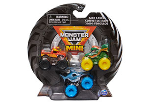 Monster Jam Mini 3pk