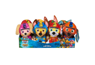 Paw Patrol Jungle Pups Basic Plush Asstd