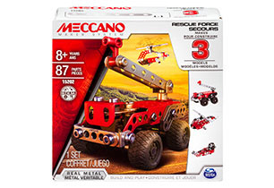 Meccano 3 Model Set Rescue Force