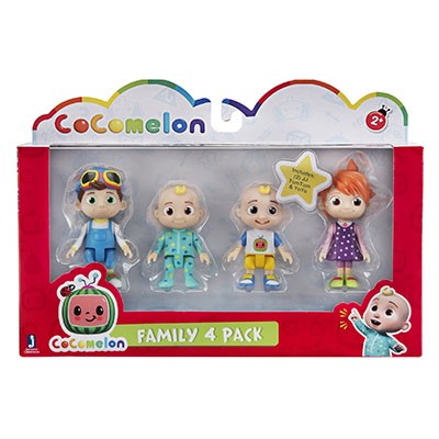 Cocomelon Family Figure 4 Pack