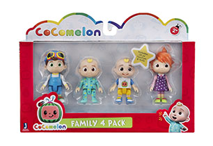 Cocomelon Family Figure 4 Pack