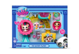 Littlest Pet Shop Fun Factory Playground Playset