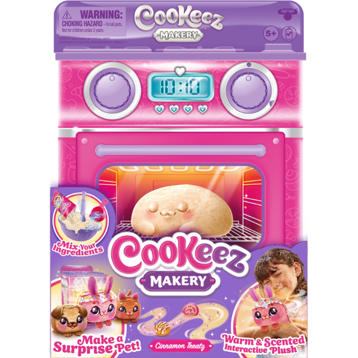 Cookeez Makery Cinnamon Treatz Pink Oven, Scented, Interactive