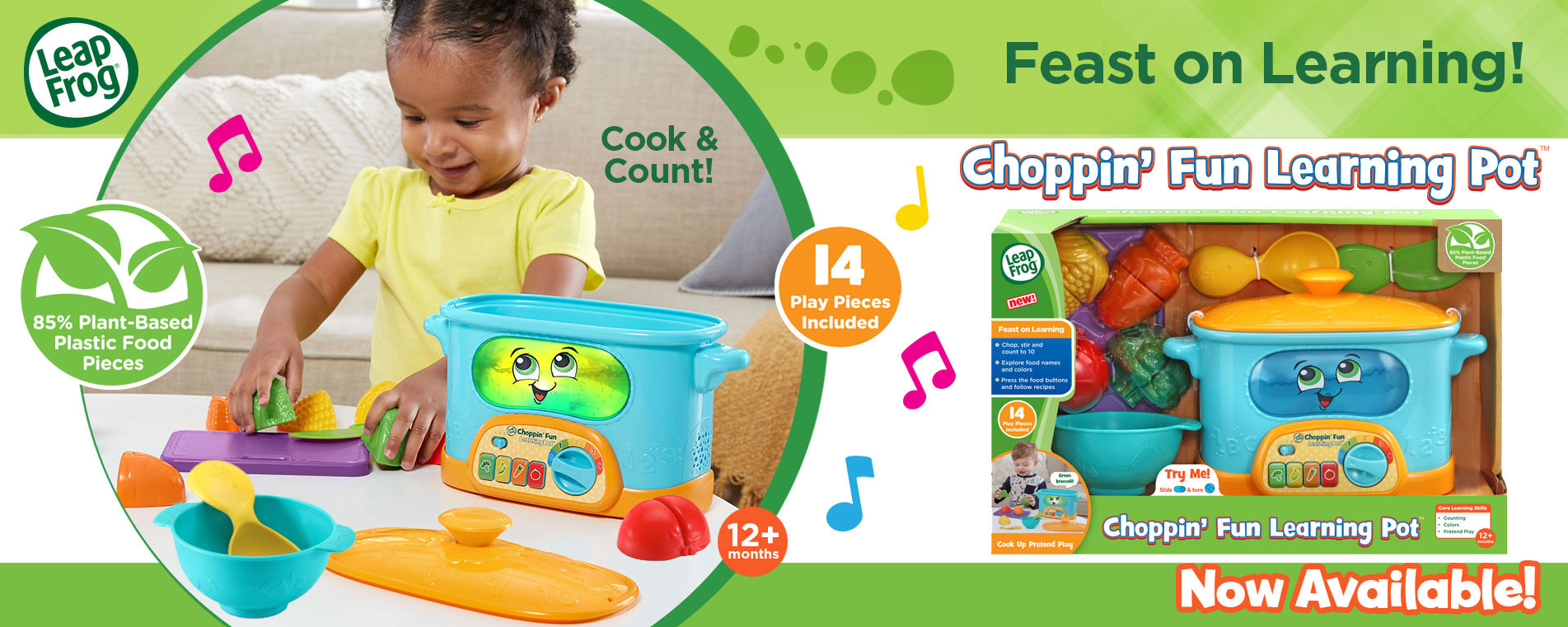 Leap Frog Cooking Pot