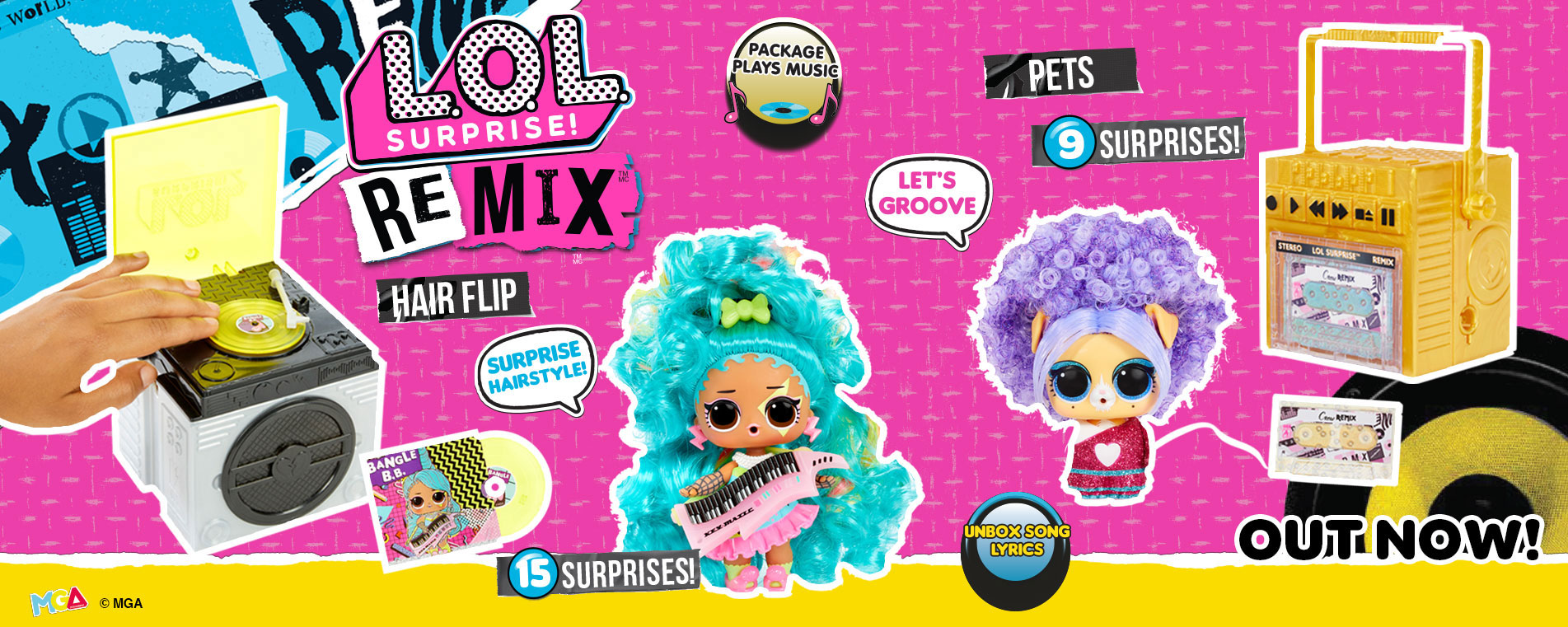LOL Remix Dolls and Pets