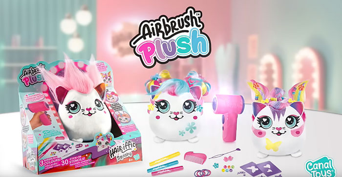 Airbrush Plush Hair’iffic