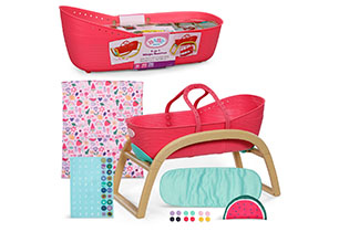 Baby Born 3 in 1 Bassinet PinPlay