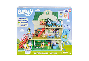 Bluey S13 Lets Play Chef Supermarket Playset
