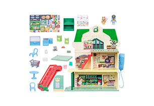 Bluey S13 Lets Play Chef Supermarket Playset