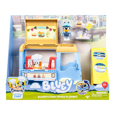 Bluey S13 Lets Play Chef Food Truck Playset
