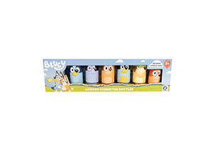 Bluey Wooden Character Skittles