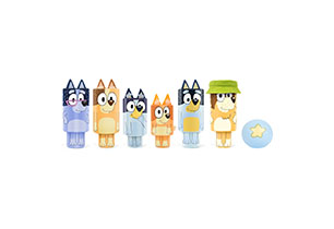 Bluey Wooden Character Skittles