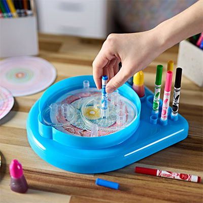 Crayola Spin N Spiral Art Station 2.0 | Crayola | Prima Toys