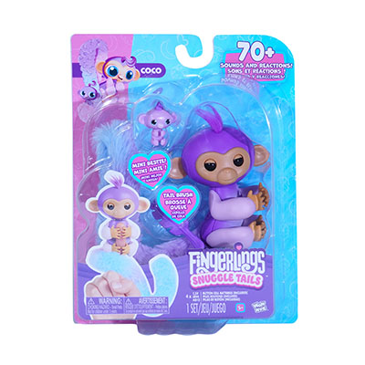 Fingerlings Snuggle Tails Monkey