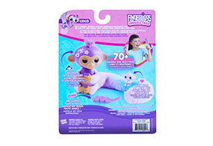 Fingerlings Snuggle Tails Monkey