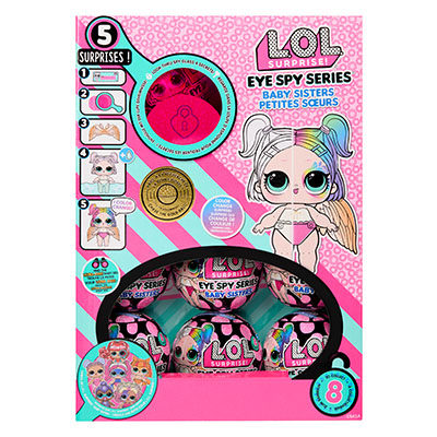 L.O.L Surprise Eye Spy Baby Sisters in CDU