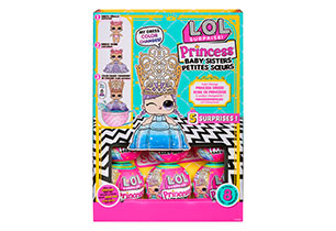 L.O.L Surprise Princess Baby Sisters in CDU