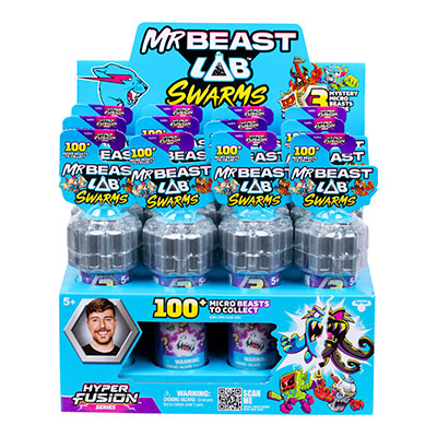 Mr Beast Lab Swarms S3 Test Tube 3pk in CDU