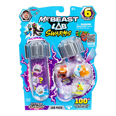 Mr Beast Lab Swarms S3 Test Tube 6pk in CDU