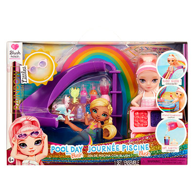 Rainbow High Littles Playset Pool Day With Blush