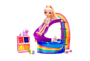 Rainbow High Littles Playset Pool Day With Blush