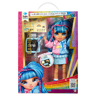 Rainbow Jnr High Rockband Fashion Doll Asstd 1