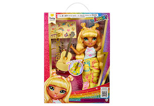 Rainbow Jnr High Rockband Fashion Doll Asstd 1