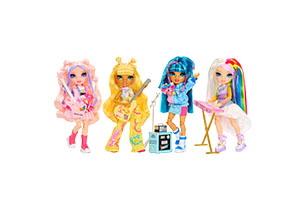 Rainbow Jnr High Rockband Fashion Doll Asstd 1