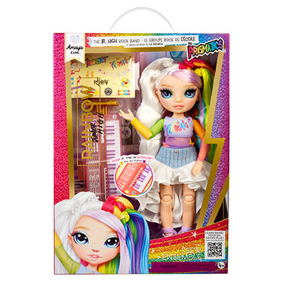 Rainbow Jnr High Rockband Fashion Doll Asstd 2