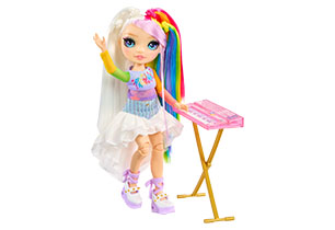 Rainbow Jnr High Rockband Fashion Doll Asstd 2