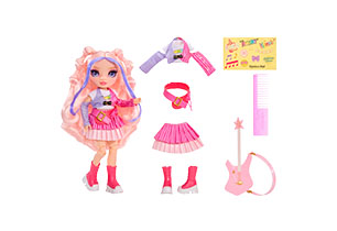 Rainbow Jnr High Rockband Fashion Doll Asstd 2