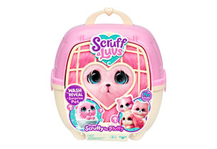 Scruff-A-Luvs Surprise Pink Pet with Carrier