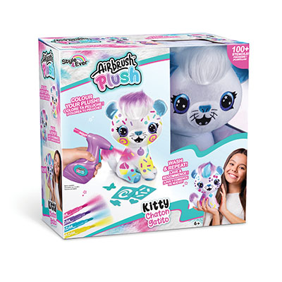 Style 4 Ever Airbrush Plush - Kitty