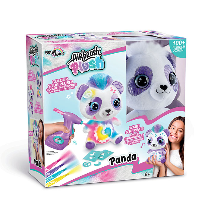 Style 4 Ever Airbrush Plush - Panda, Style 4 Ever