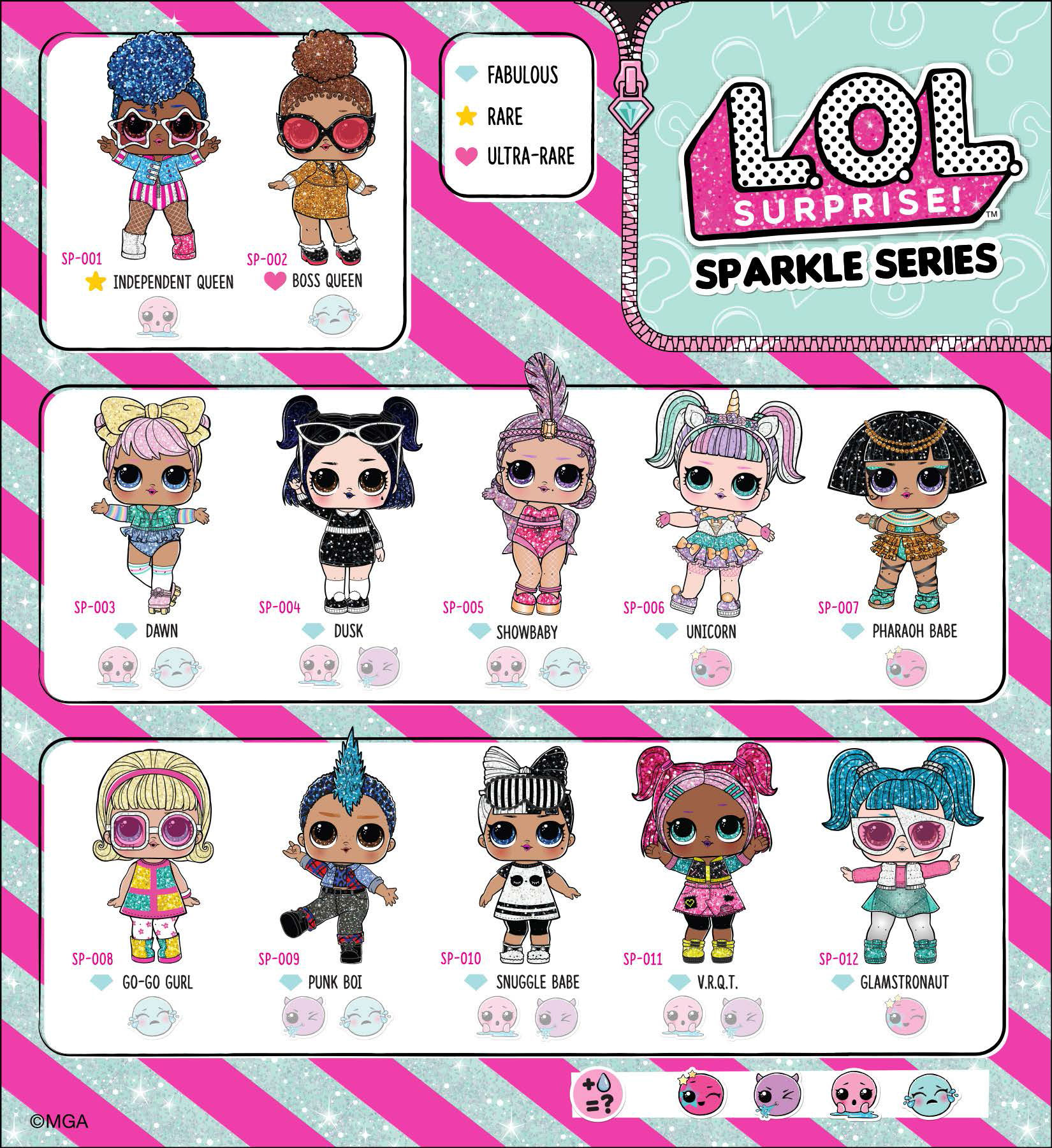 lol surprise season 1 checklist