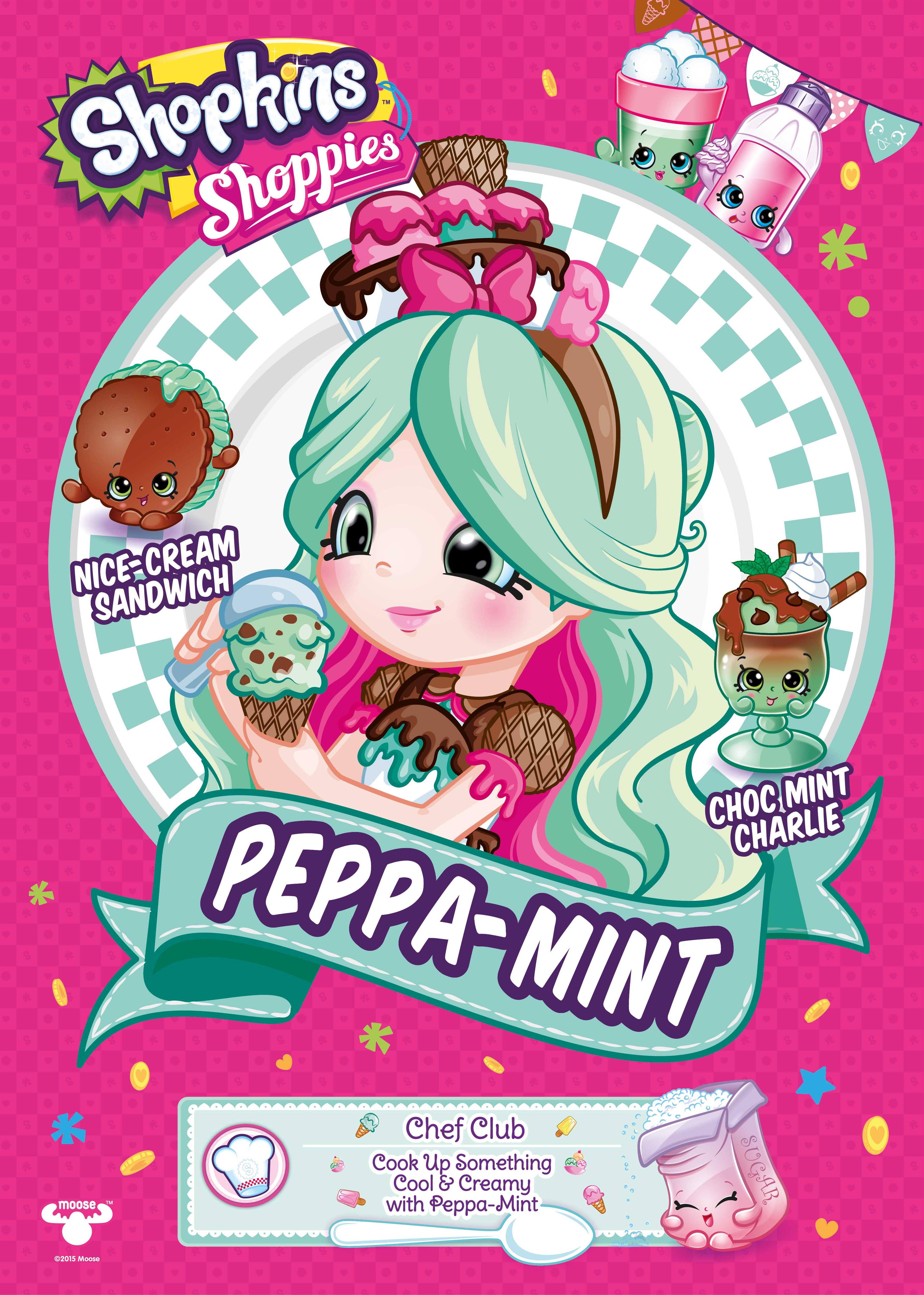shopkins chef club peppa mint