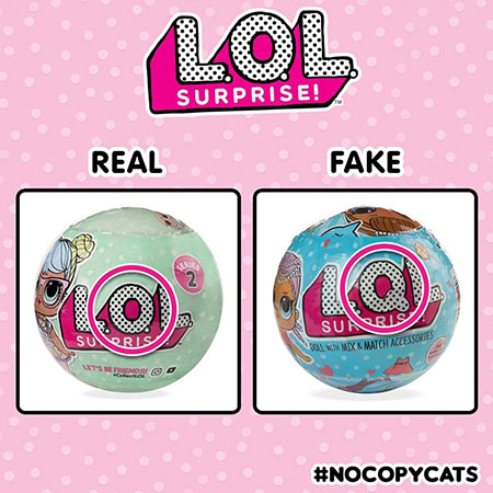 lol surprise fake dolls