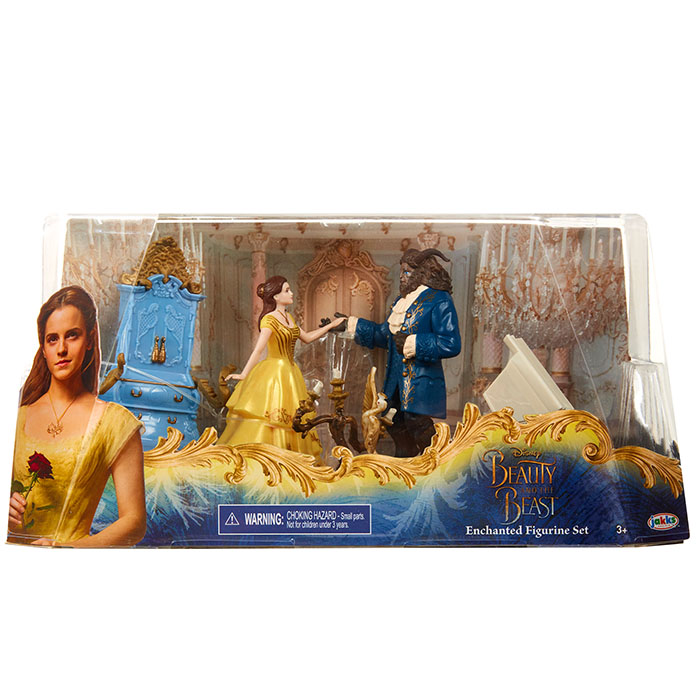 Beauty The Beast Enchanted Figurine Set Disney Prima Toys Beauty The Beast Enchanted Figurine Set