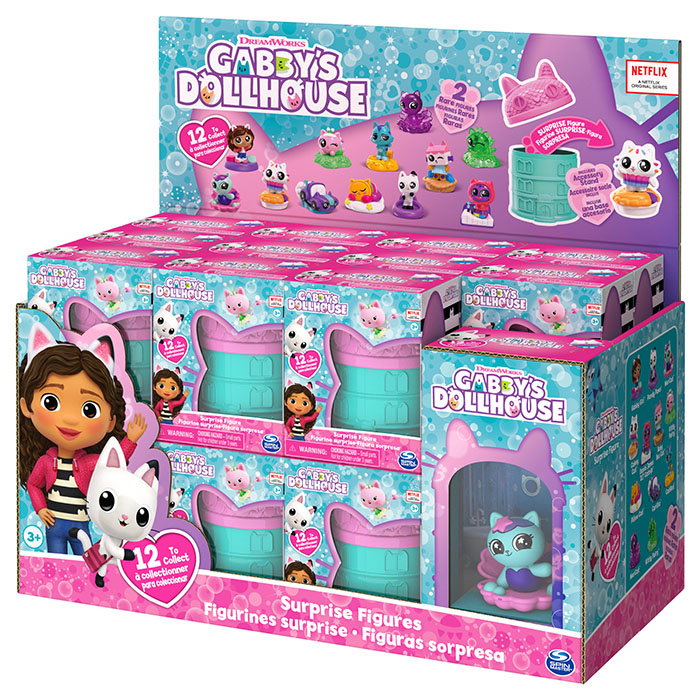  Gabby's Dollhouse, Deluxe Figure Gift Set with 7 Toy Figures  and Surprise Accessory, Kids Toys for Ages 3 and up : Toys & Games