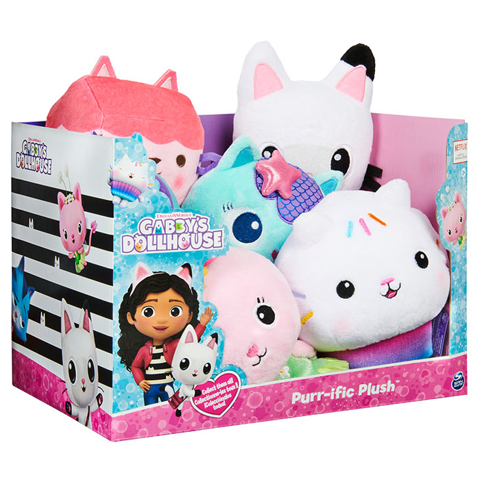 New Gaby's Dollhouse Peluche DJ Chat - peluche