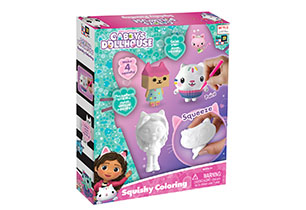 Gabby's Dollhouse Squishy Painting Includes 3 Figures