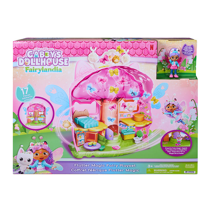 Gabby's Dollhouse Flutter Fairy Magic Dollhouse | Gabby's Dollhouse ...