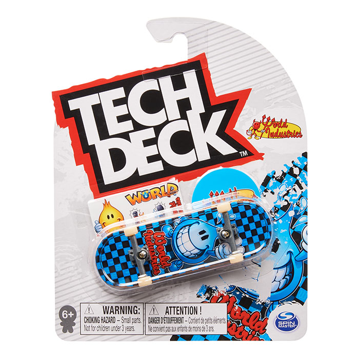 Tech Deck - Planche à doigt 96 mm assortie - Figurines