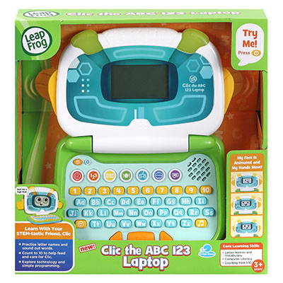 Leapfrog Clic the ABC 123 Laptop - Scout