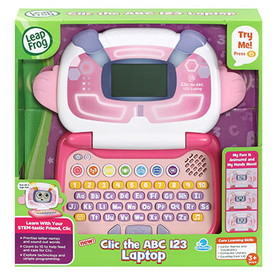 Leapfrog Clic The ABC 123 Laptop - Violet