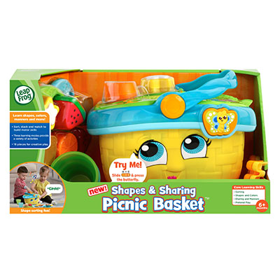 LeapFrog Shapes & Sharing Picnic Basket